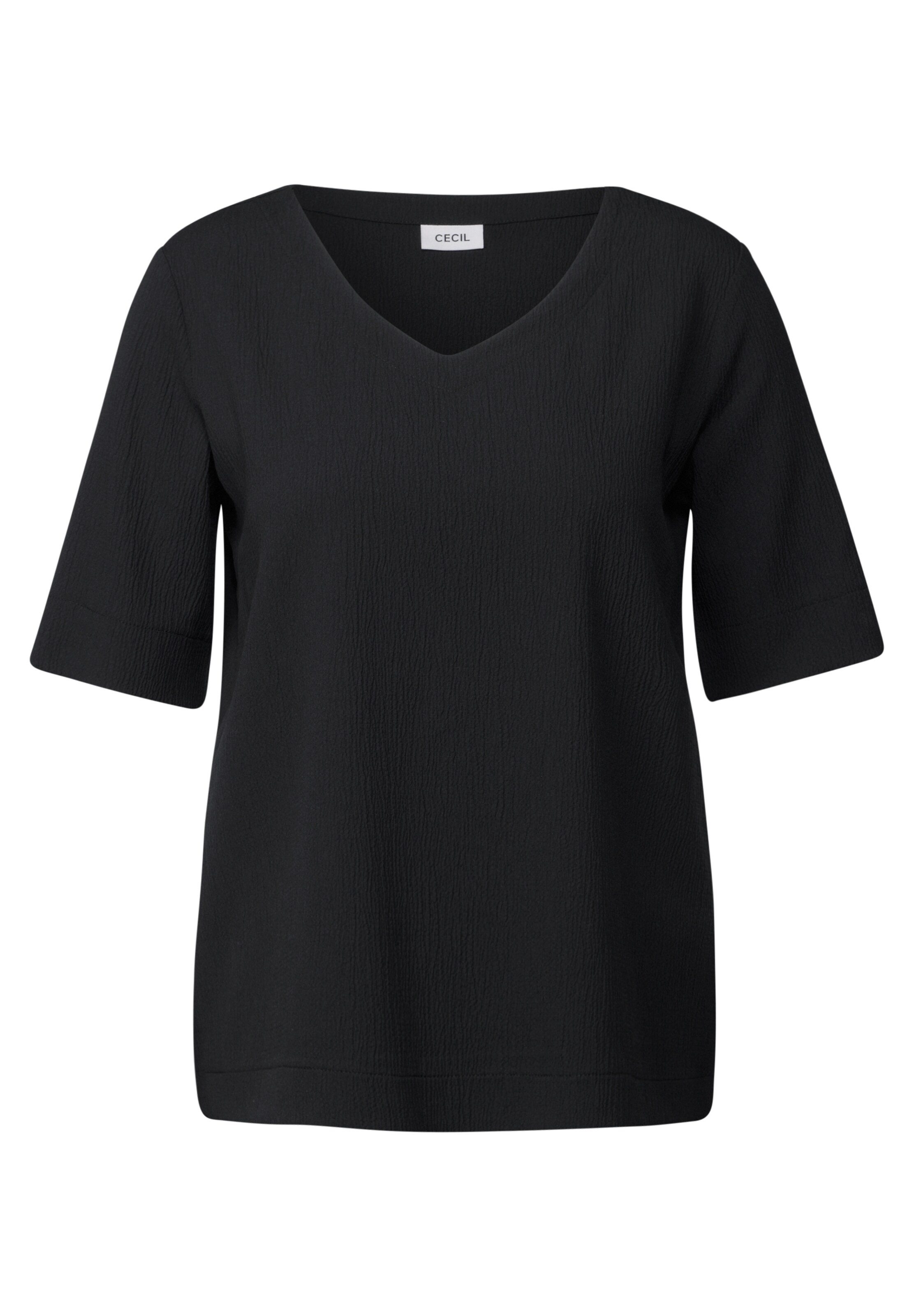 CECIL Bluse in Schwarz: Vorderseite