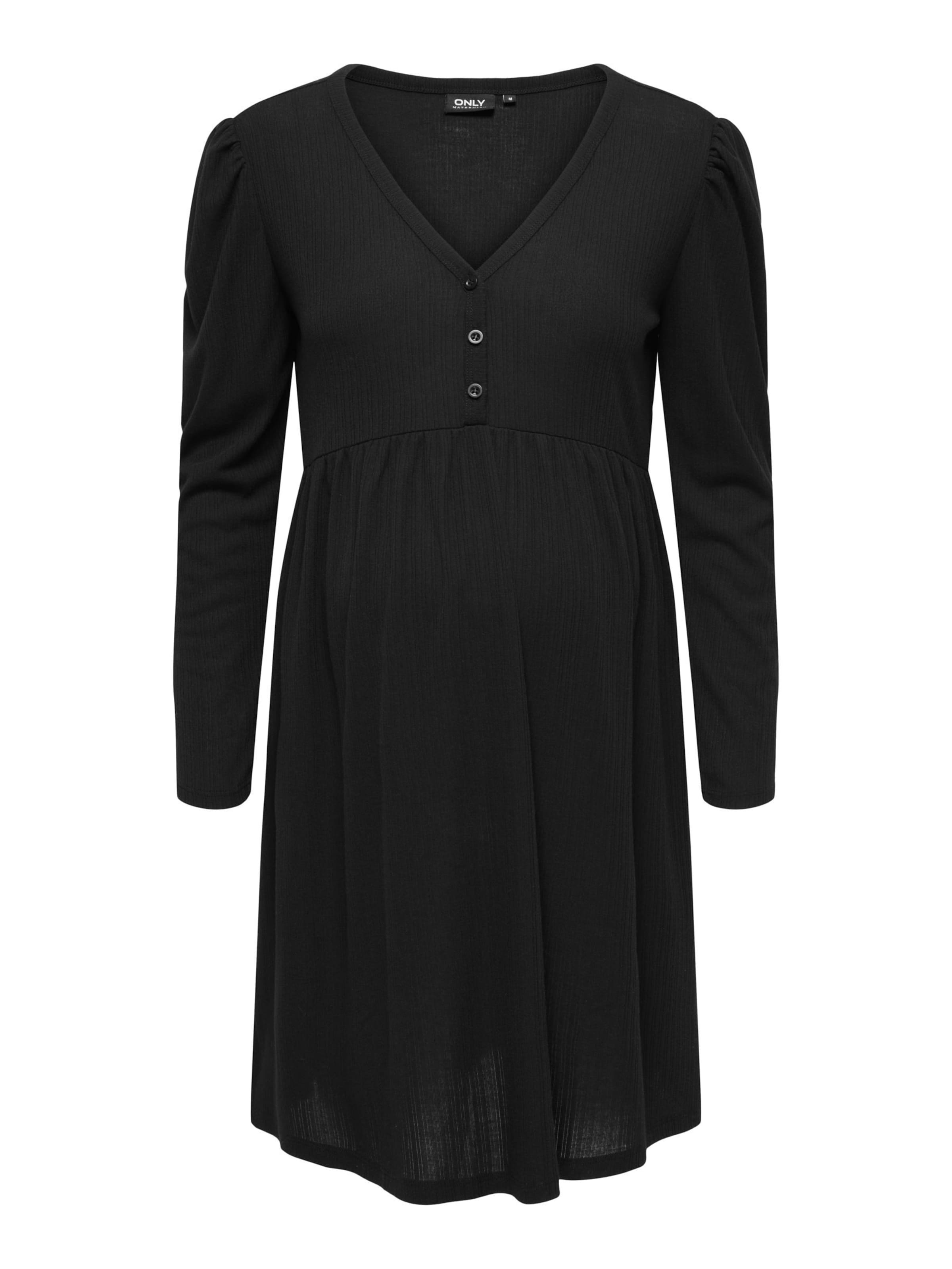 Only Maternity Robe 'OLMCamoni' en noir, Vue avec produit