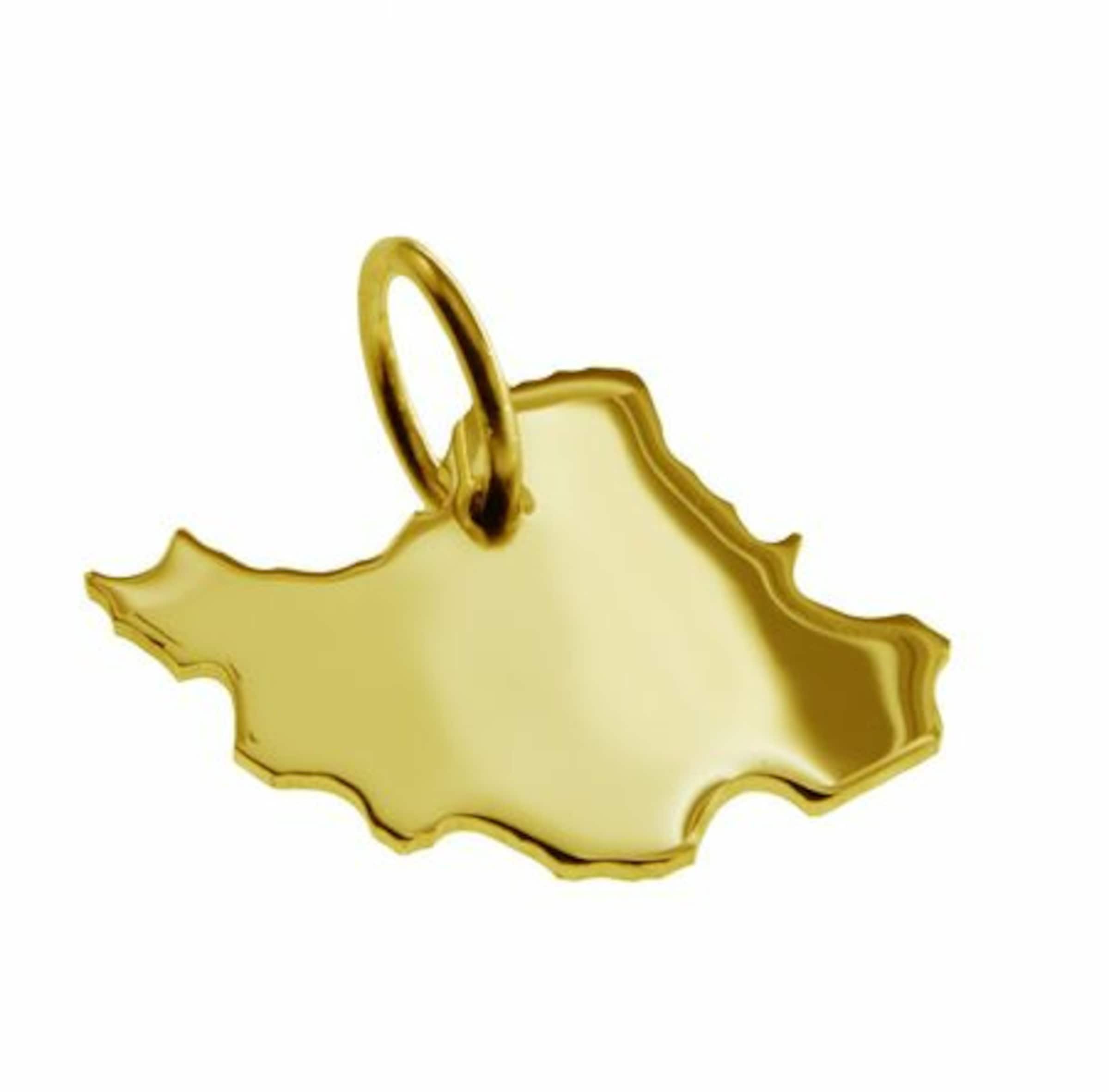 Schmuckador Pendant in Gold: front