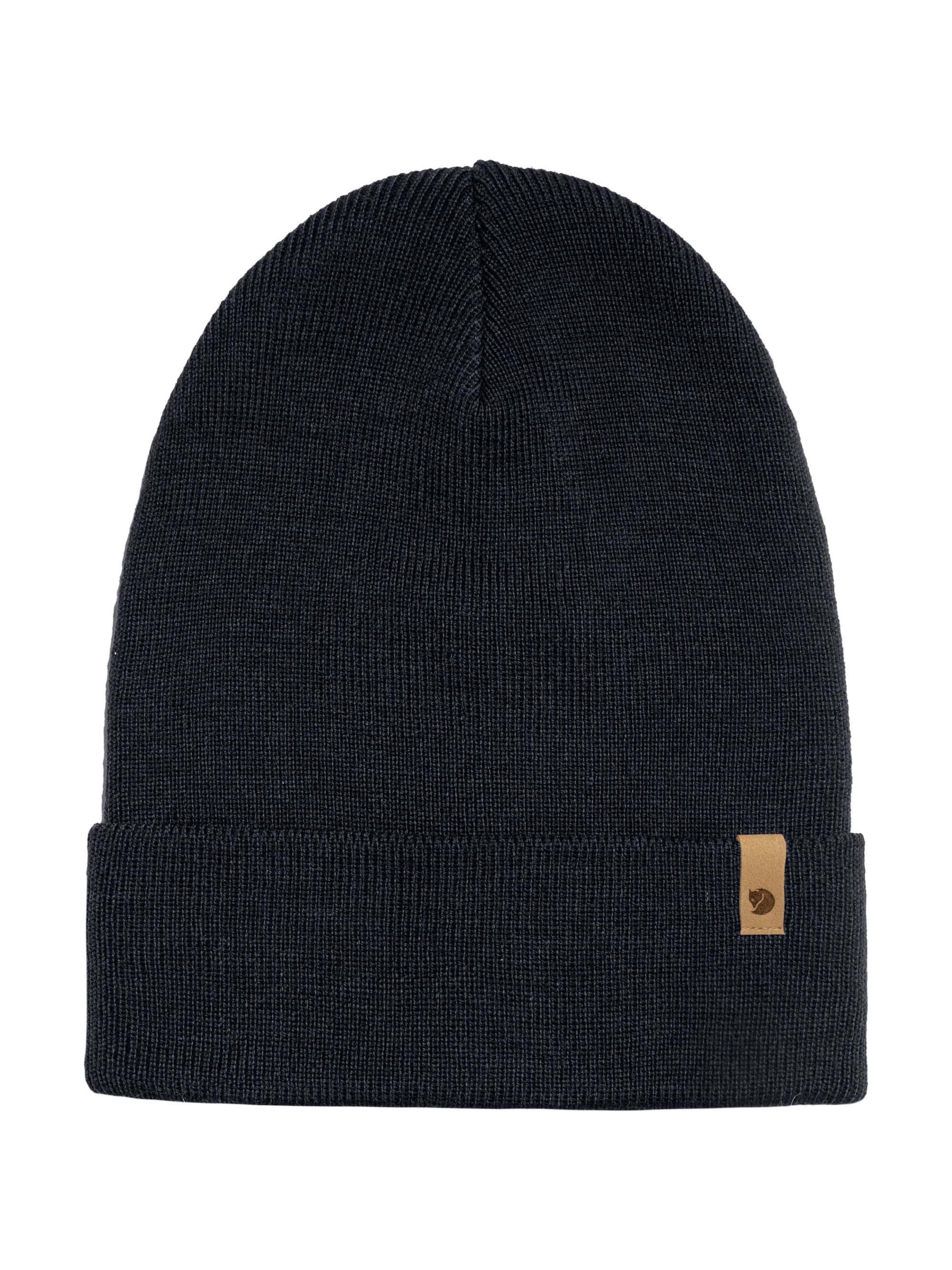 Bonnet Fjällräven en bleu : devant