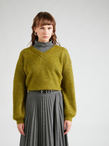 MSCH COPENHAGEN - Pullover 'Elisia Nenaya' em verde: frente