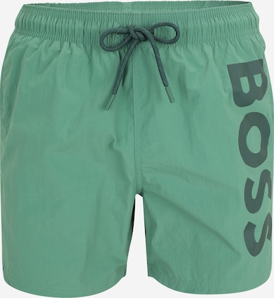 BOSS Uimashortsit 'Octopus' värissä kuusi / tummanvihreä, Tuotenäkymä