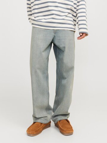 Loosefit Jean JACK & JONES en bleu : devant