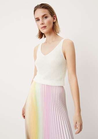 s.Oliver BLACK LABEL Top in Beige: Vorderseite