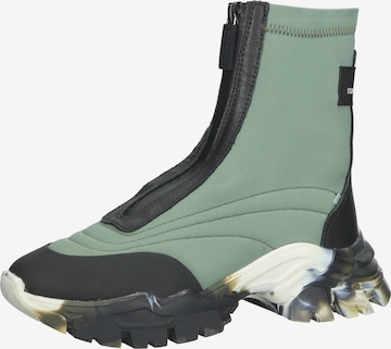 BRONX Ankle Boots in Green: front