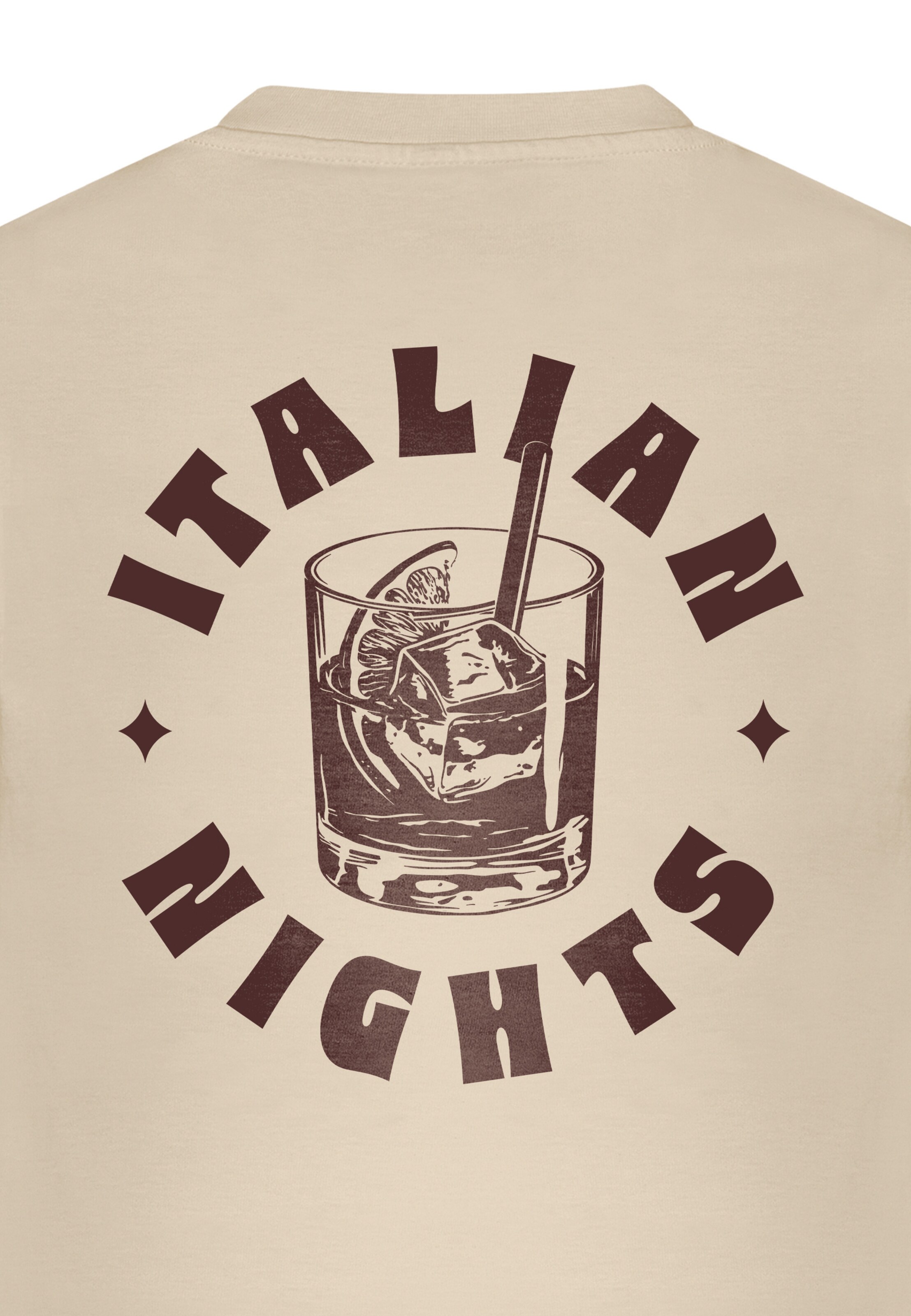 Maglietta 'Italian Nights' di Mister Tee in bianco