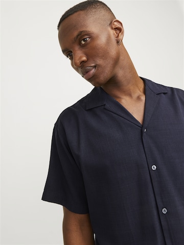 JACK & JONES - Ajuste confortable Camisa 'CAARON' en azul