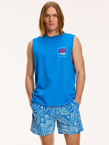 T-Shirt 'SUNSHINE' Shiwi en bleu : devant