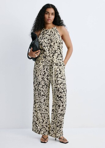 MANGO Jumpsuit 'Milos' in Black: front