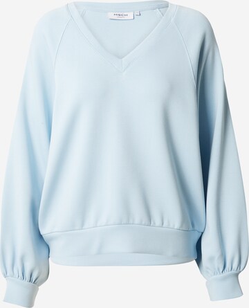 Sweat-shirt 'Nelina' MSCH COPENHAGEN en bleu : devant