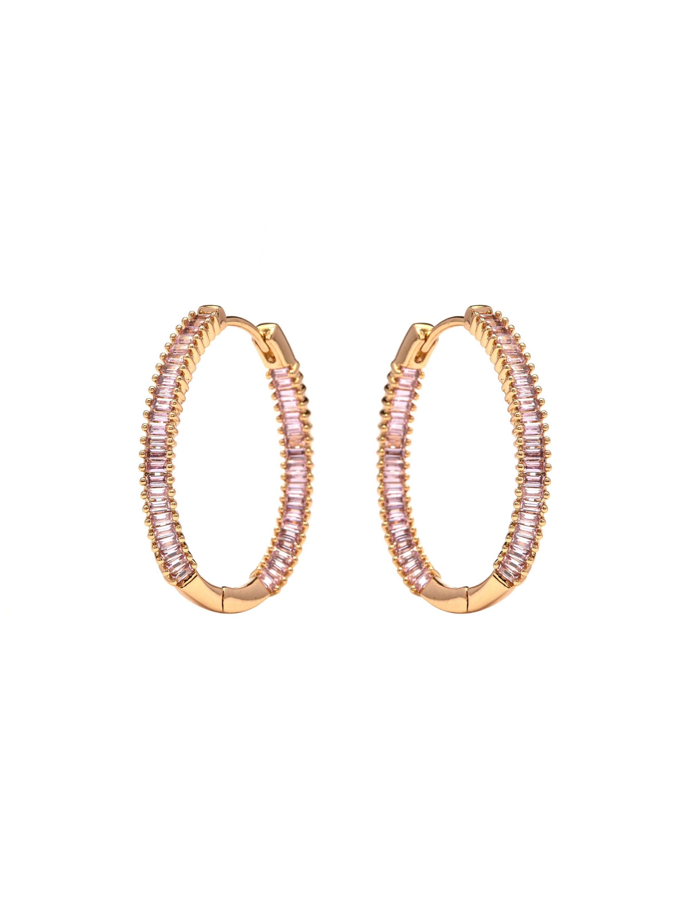 Luxenter Earrings 'Thaljo' in Gold