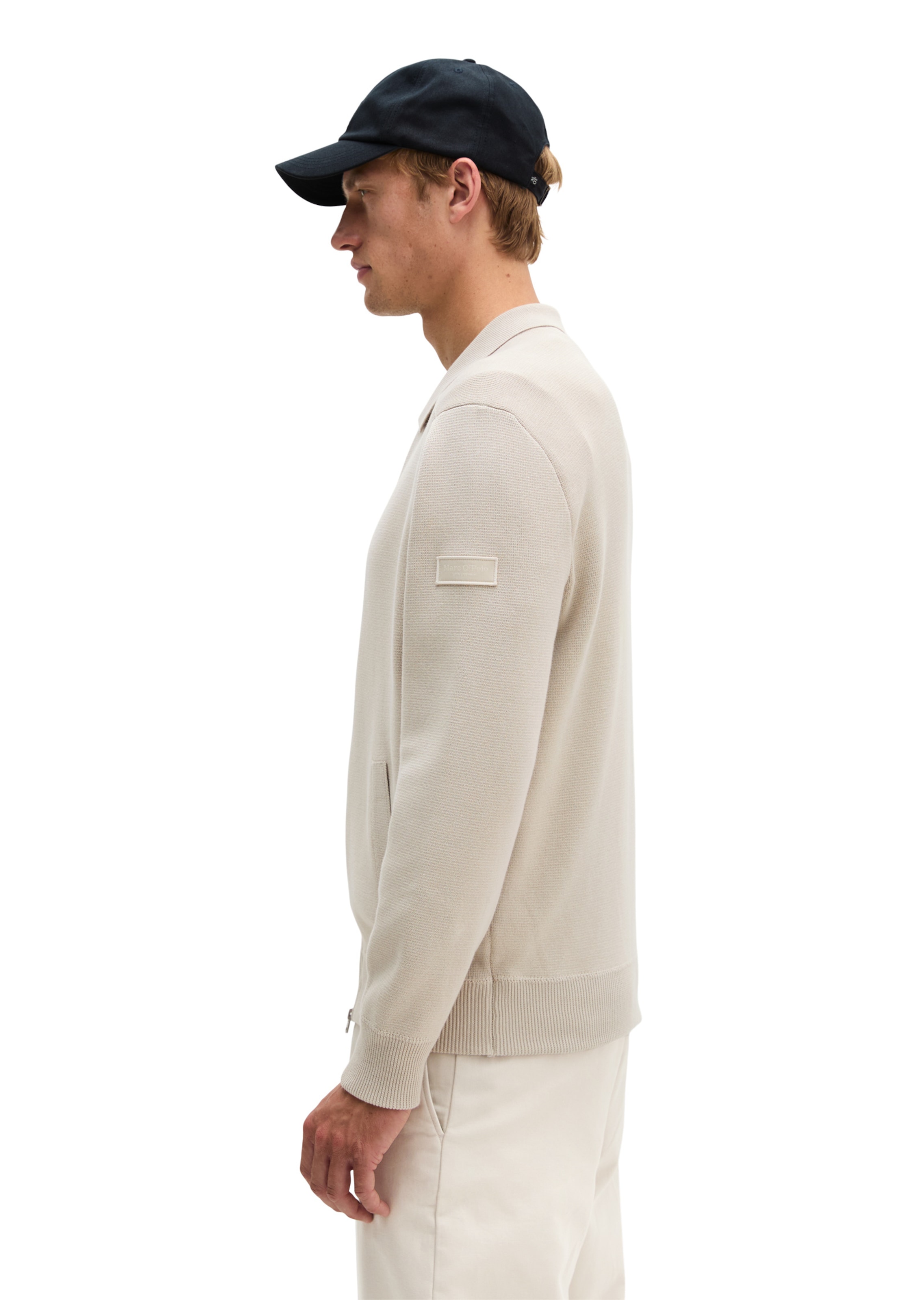 Marc O'Polo Strickjacke in Grau