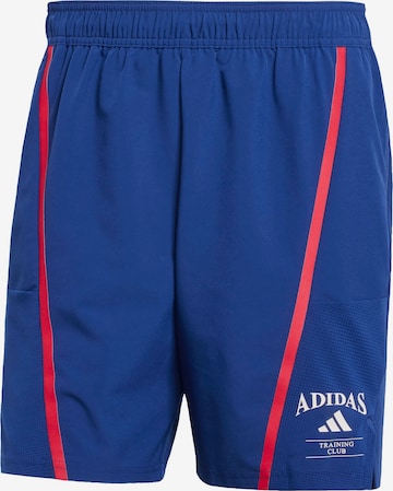 Pantalon de sport 'Designed Fot Training Legacy' ADIDAS PERFORMANCE en bleu : devant