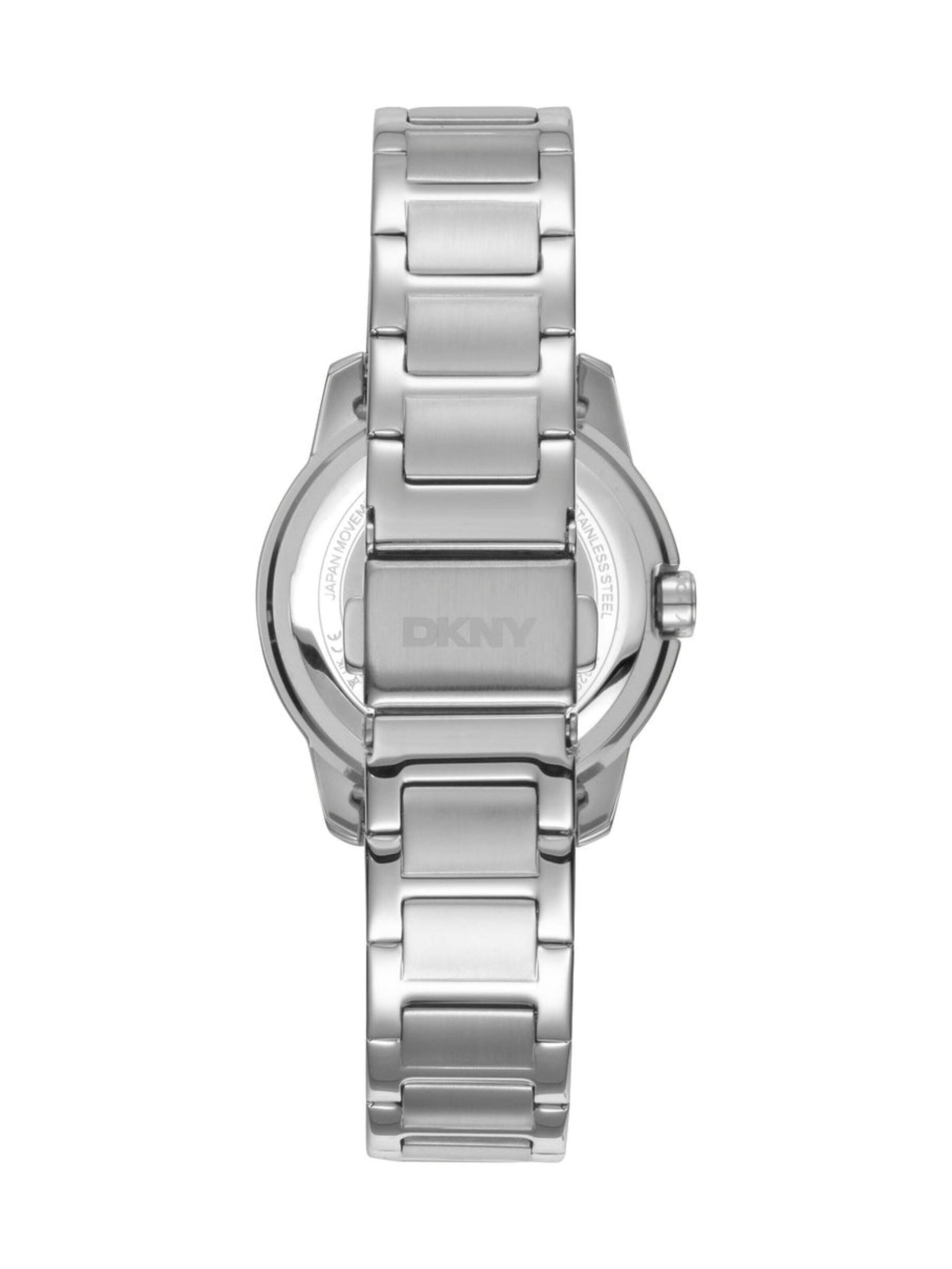 Montre à affichage analogique 'Park Ave Midi - Silber' DKNY en argent
