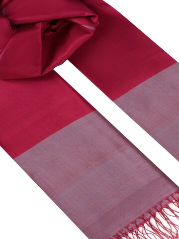 SILK & CASHMERE Scarf in Red