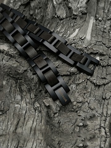 Holzwerk - Pulsera 'UNTERSEE' en negro