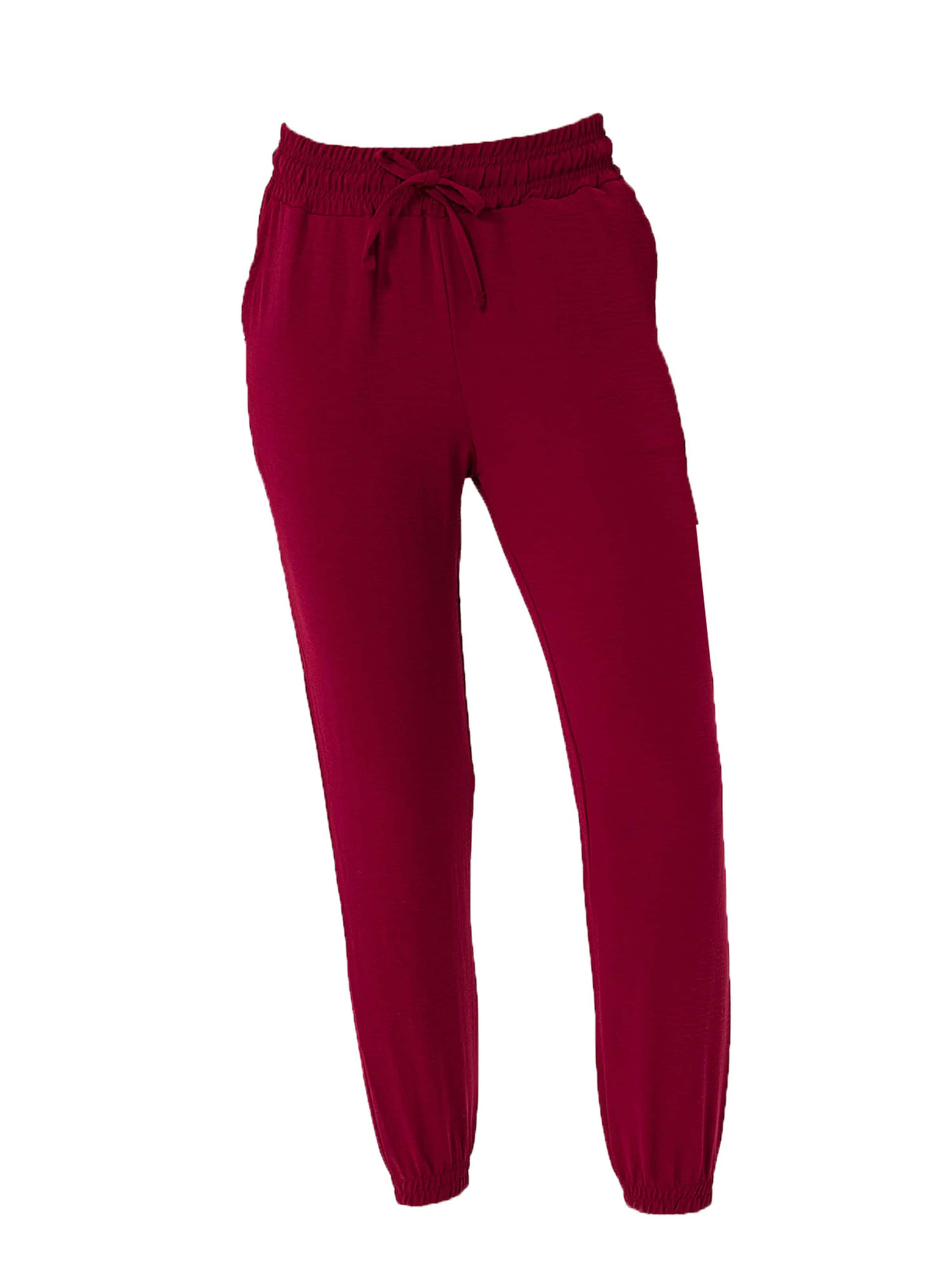 Dandalo Trousers in Red: front
