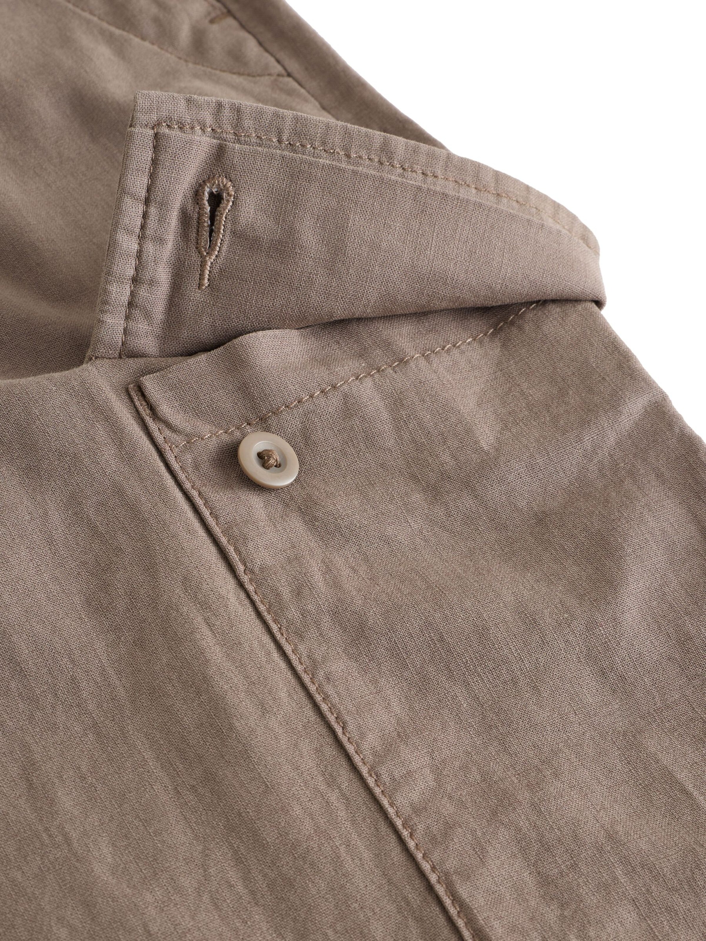 Effilé Pantalon cargo Next en marron