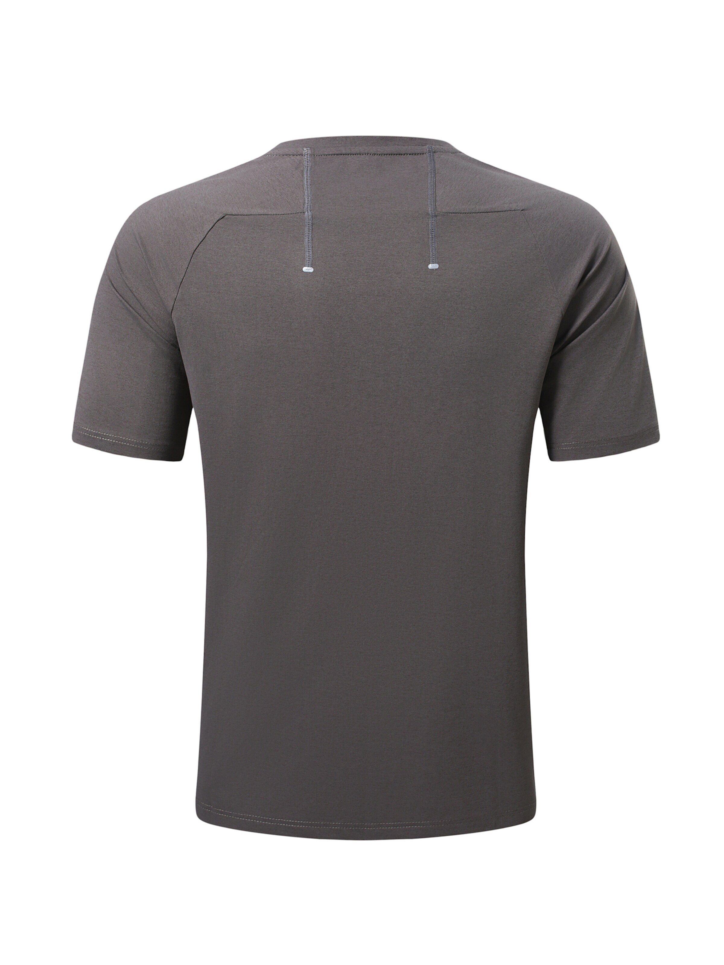 YOUTHUP Performance Shirt 'Trockenbahn' in Brown