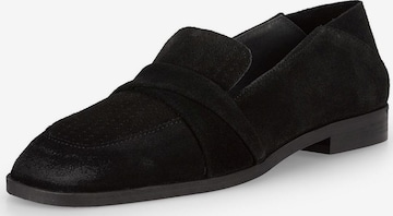 Felmini Wide Fit Slipper in Schwarz: Vorderseite
