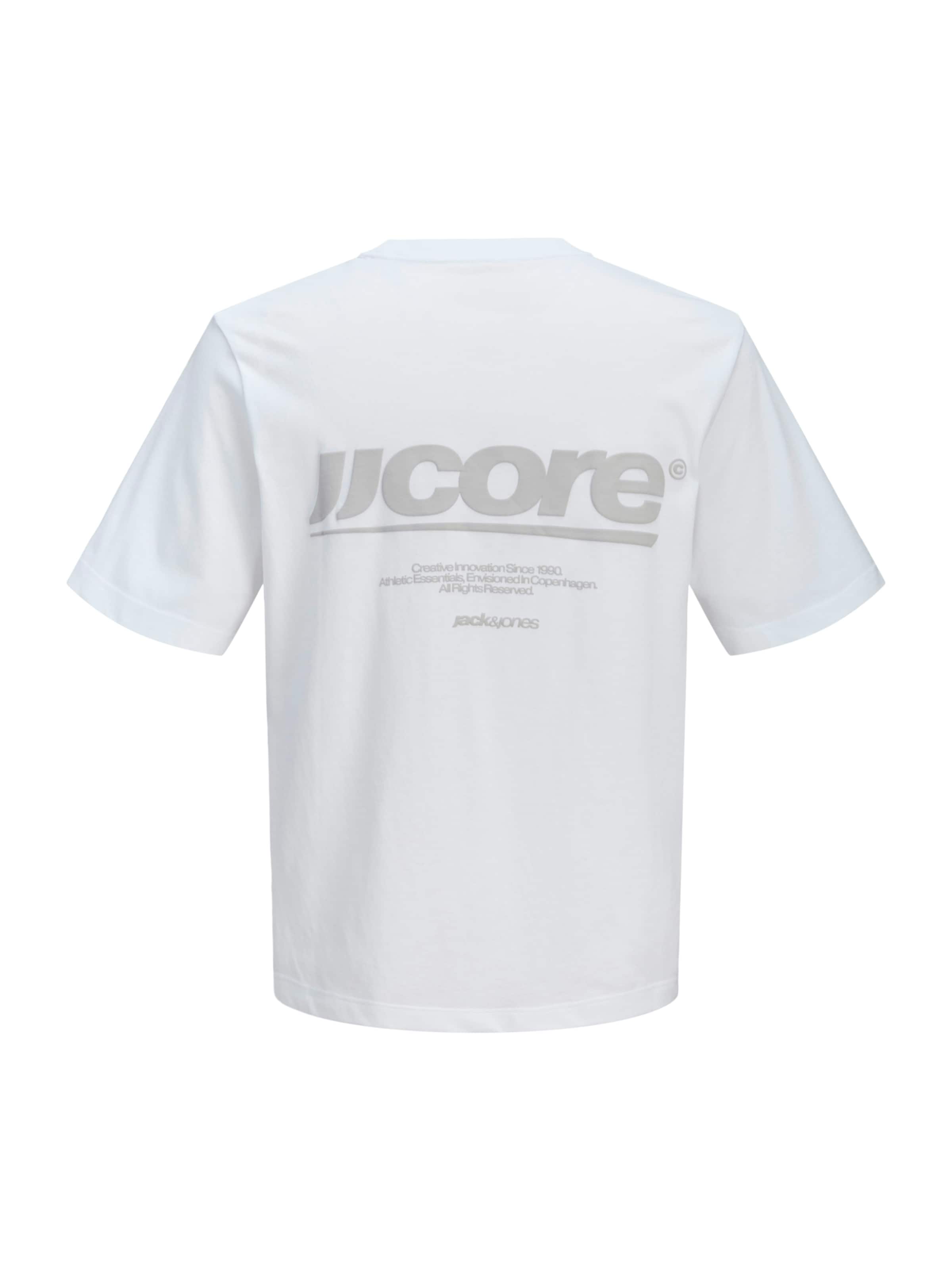 JACK & JONES Μπλουζάκι 'JCOCLUB' σε λευκό