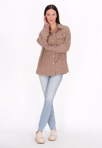 usha BLUE LABEL Tussenjas in Bruin