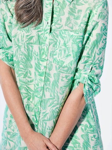 Goldner Blousejurk in Wit