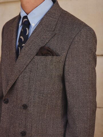 Next Regular Fit Sakko in Braun