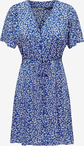 Robe 'Evida' ONLY en bleu : devant