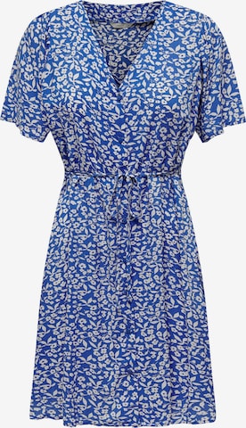 Robe 'EVIDA' ONLY en bleu : devant