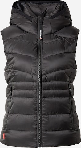 Gilet 'Fuji' Superdry en noir : devant
