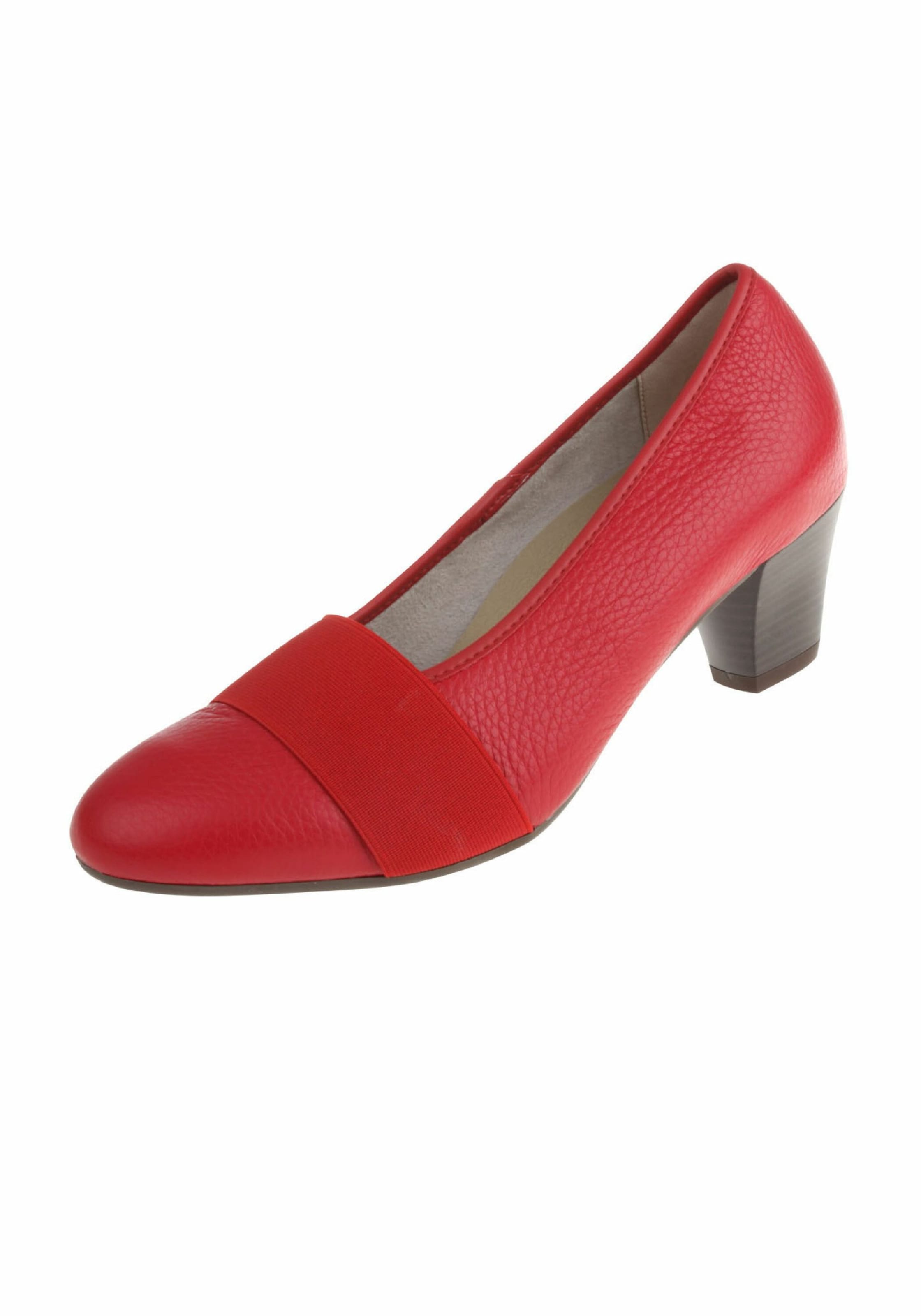 Natural Feet Pumps 'Janine' in Red: front