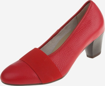 Natural Feet Pumps 'Janine' in Red: front