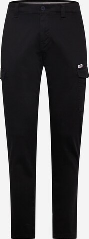 Pantalon cargo 'Scanton' Tommy Jeans en noir : devant