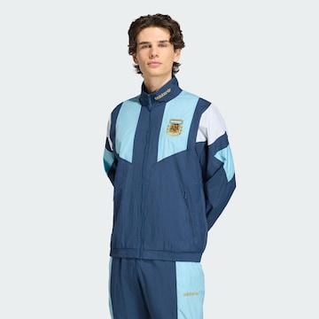 ADIDAS PERFORMANCE Kurtka treningowa 'Argentinien EQT' w kolorze niebieski: przód