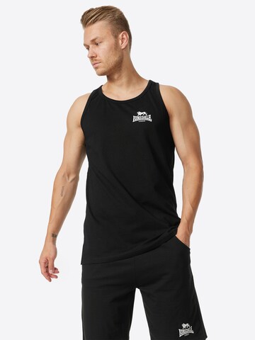 T-Shirt ' DOLTON ' LONSDALE en noir : devant