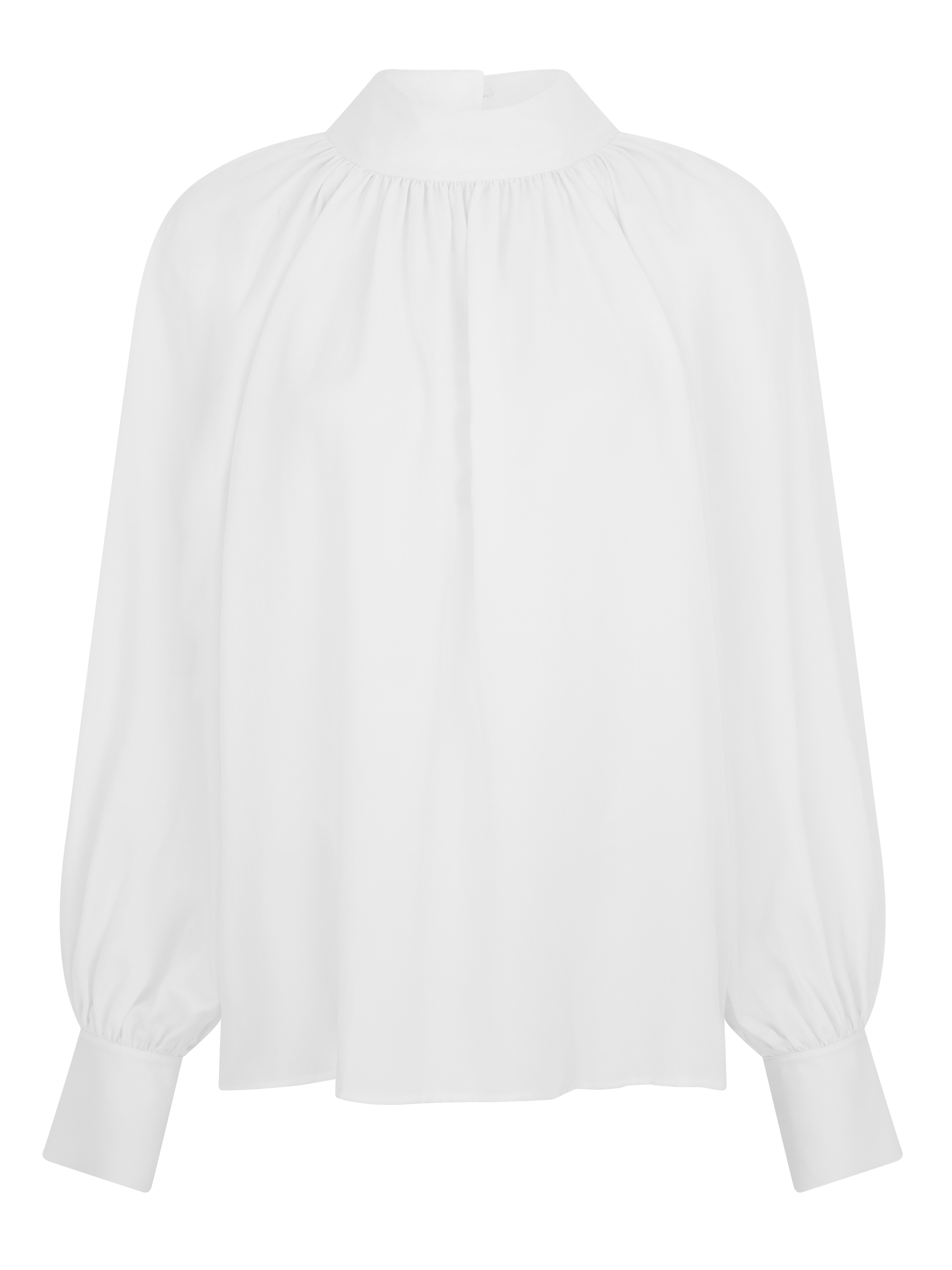 wTxVf Plus size Aligne Bluzka w kolorze Białym 