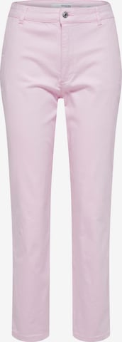 SELECTED FEMME Regular Chino 'Marina' in Roze: voorkant