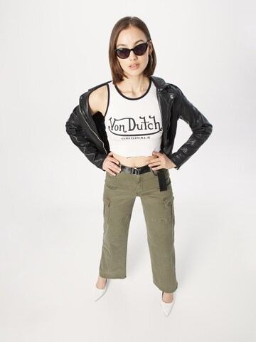 Von Dutch Originals Τοπ 'ASHLEY' σε λευκό