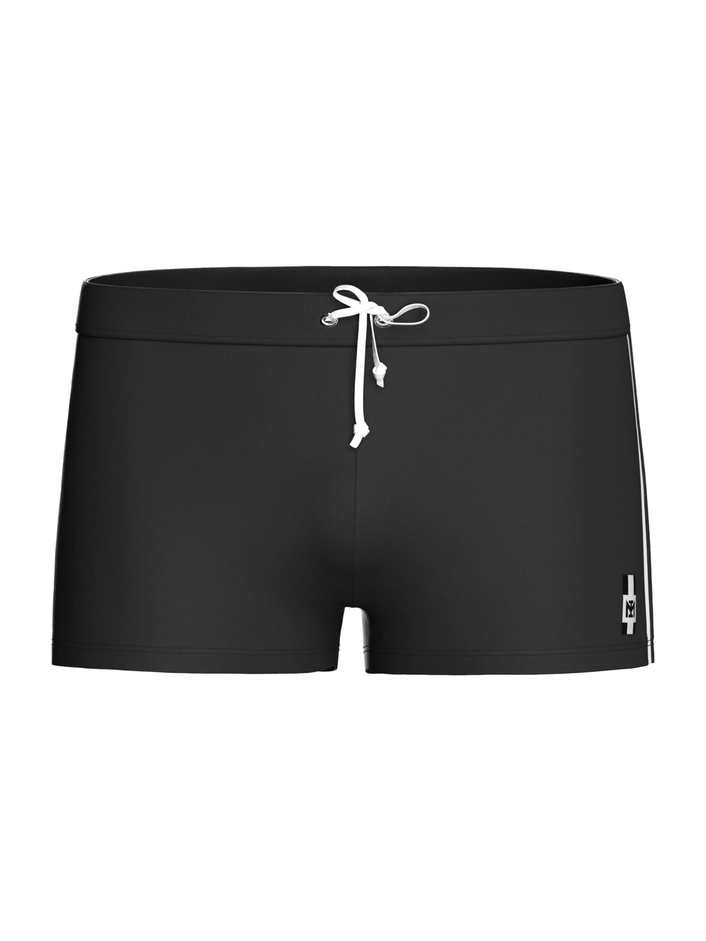 Shorts de bain IMPETUS en noir : devant