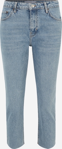 TOPSHOP Petite Regular Jeans in Blue: front