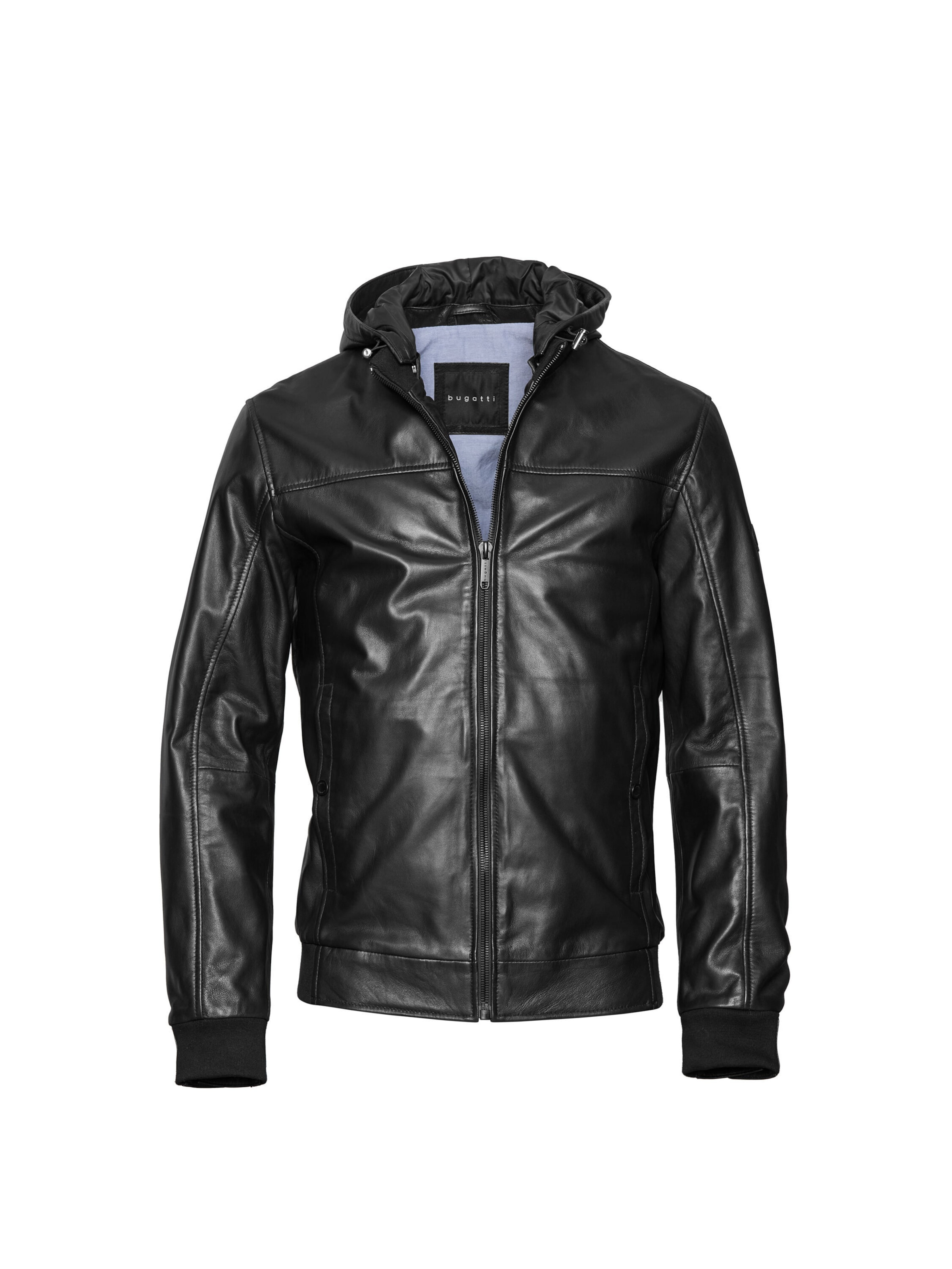 bugatti Between-Season Jacket 'BUVITO' in Black: front