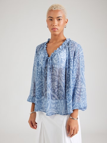Camicia da donna '261-OSKO.F' di Morgan in blu: frontale