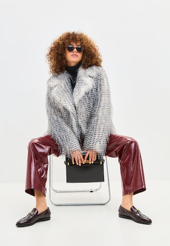 CESARE GASPARI Winter coat in Grey
