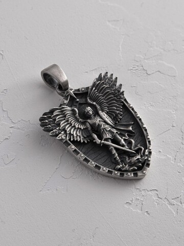 REYTEL Pendant 'ŚW. MICHAŁA ARCHANIOŁA' in Silver: front