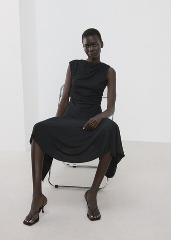 MANGO Kleid 'Sandy' in Schwarz