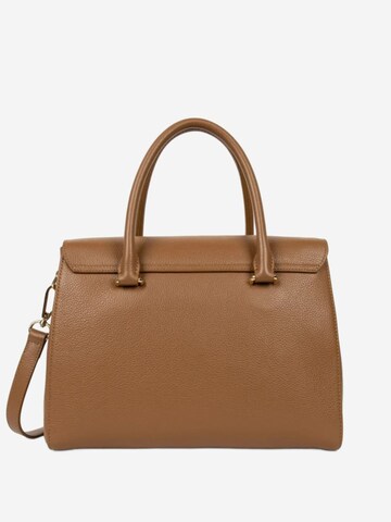LANCASTER Paris - Malas de tiracolo 'Lancaster Sac à Rabat Foulonné Milano L Camel' em castanho: frente