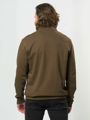 MCS - Sudadera con cremallera ' MCVilads ' en marrón