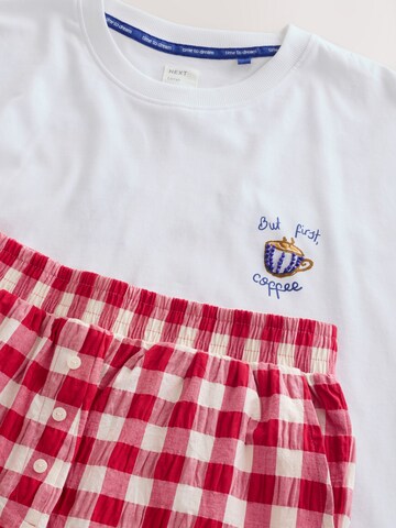 Next Kort pyjamas i beige