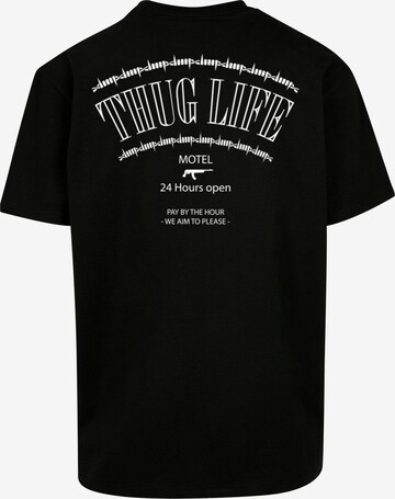 T-Shirt 'Motel' Thug Life en noir
